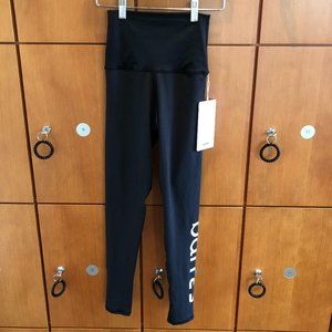 The Barre3 Signature Bold Legging - Black